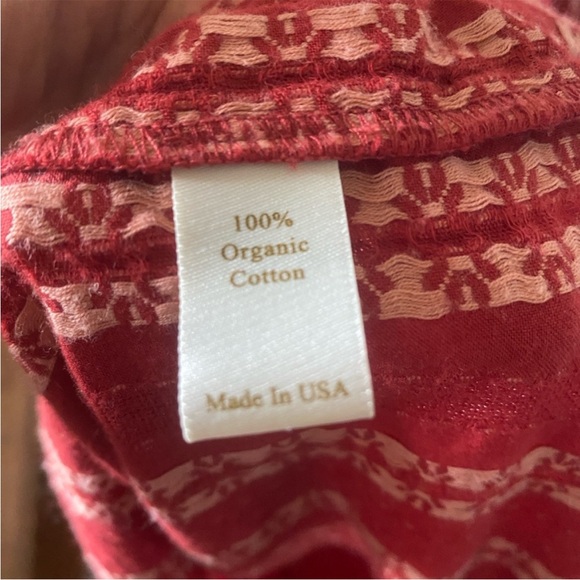 Christy Dawn Hibiscus Zinnia Stripe Dawn Dress M - Picture 8 of 8